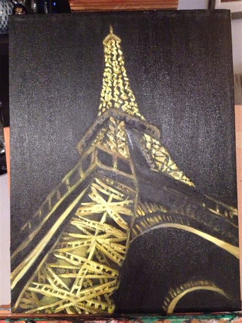 After Visiting The Eiffel Tower In Sept 2012 I Had To Paint It Here