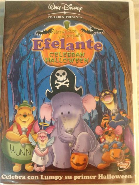 Dvd Winnie Pooh Y El Pequeño Efelante Celebran Halloween - $ 389,90 en