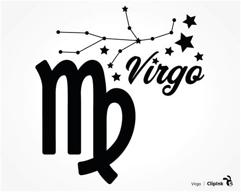 Virgo Svg Free Zodiac Sign Svg Astrology Cut File Didiko Designs