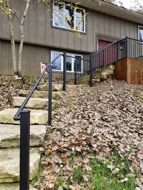 Continuous Handrail Gallery Phillips Outdoor Services Onalaska Wi