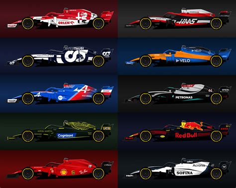 F1 2021 My Team Liveries F1 2021 Game Update 1 15 Allows Racing As