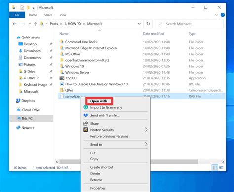 How To Open RAR Files On Windows 10 3 Methods Itechguides