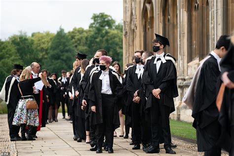 Hundreds Of Cambridge University Students Take Part In Graduation