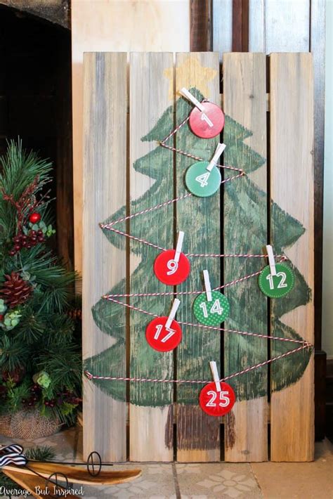 Maybe you would like to learn more about one of these? How to Make a Faux Pallet Wood Advent Calendar