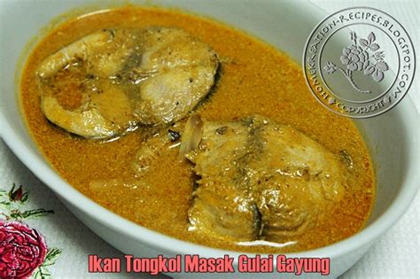 Diamkan ikan selama 15 menit. HomeKreation - Kitchen Corner: Tongkol Gulai Gayung