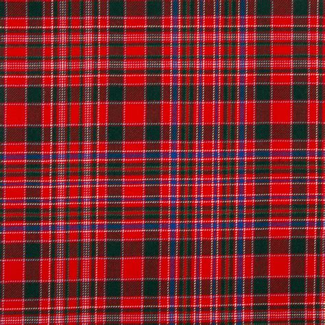 Macalister Modern Medium Weight Tartan Fabric Lochcarron Of Scotland