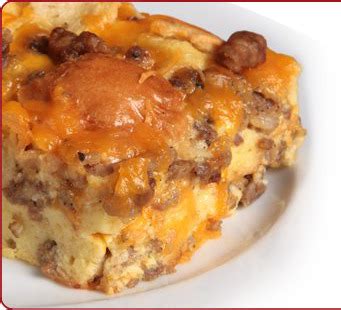 Jimmy dean once said, sausage is a great deal like life. Jimmy Dean Sausage, Egg and Cheese Casserole Recipe by ...