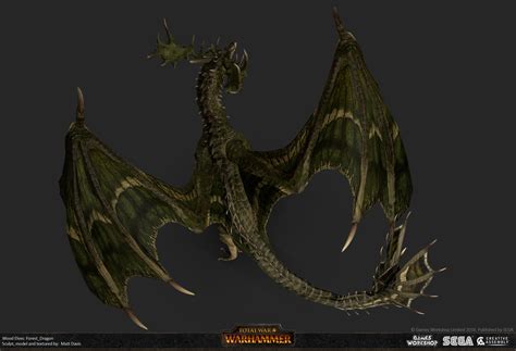Matthew Davis Total War Warhammer Forest Dragon