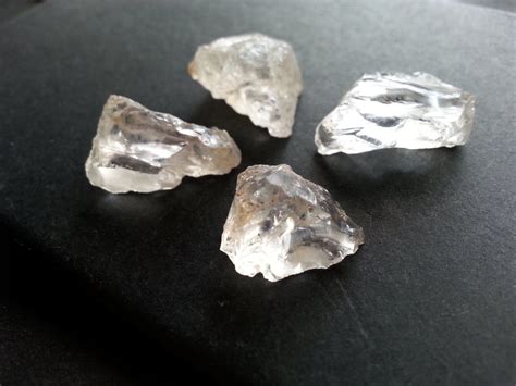 4 Large Raw Diamonds 20 Carats Rough Diamond Natural