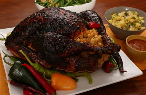 There are many foods the mexicans eat in the season of christmas such as tamales. Mole-Roasted Turkey with Masa Stuffing and Chile Gravy ...
