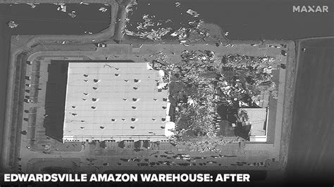 Before And After Pictures Show Tornado Damage At Mayfield Candle Factory Amazon Warehouse