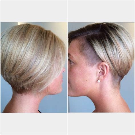 Straight hair is easy to work with, and you can almost never go wrong with it. Beautifully-undercut asymmetrical graduated bob on fine ...