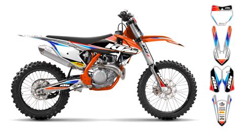Ktm exc 350 f (2019). KTM Dekor K12 ST SX SXF EXC - MX-Kingz Motocross Shop