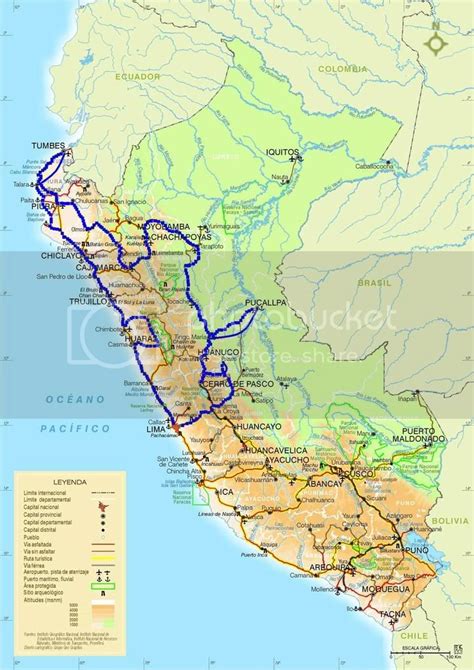 Viajar A Peru Mapa