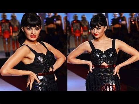 Sexy Jacqueline Fernandez Juicy Bosoms In Tight Black Dress Video Dailymotion