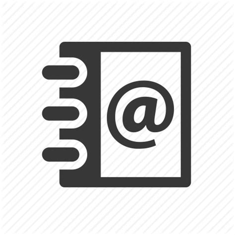 Mail Address Icon 399872 Free Icons Library