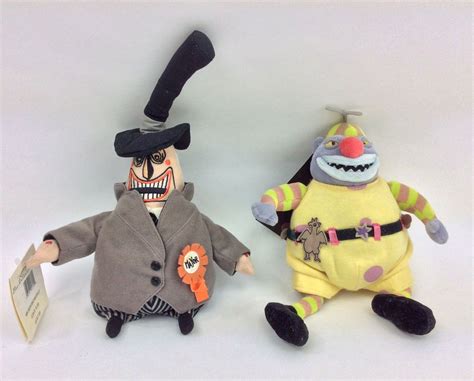 Nightmare before christmas stuffed rag doll plush toy collectibles. Disney Nightmare Before Christmas Clown & Mayor Plush ...