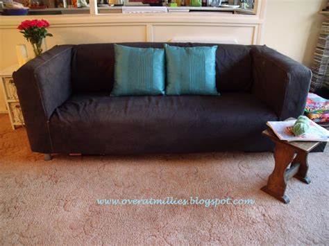 Klippan means the cliff in swedish. Over at Millie's: How to... Dye a Klippan Sofa Cover ...