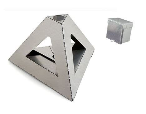 Sheet metal fabrication resources, blog and discussion forum. Metal Origami: Flat-Pack Sheets Form Super-Strong Shapes ...