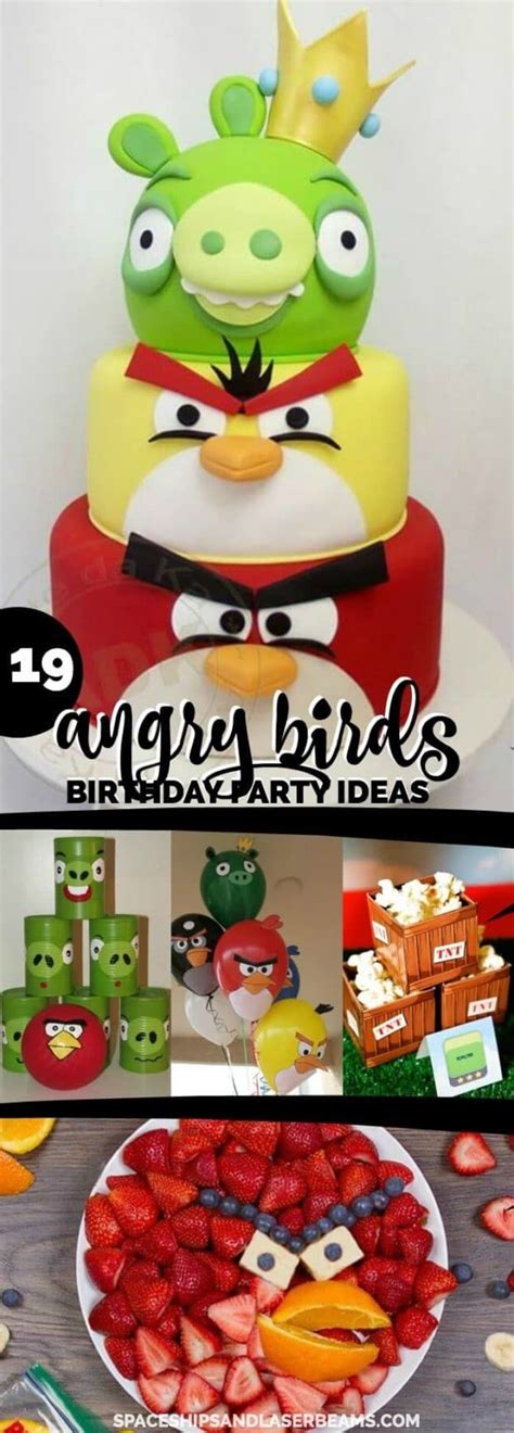 Angry Bird Birthday Party Ideas Bird Birthday Parties Angry Birds
