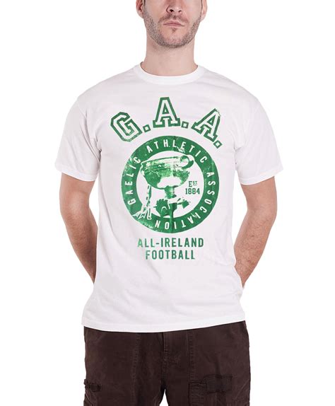 Gaa T Shirt Gaa Hurling Gaelic Football All Ireland New Official Mens