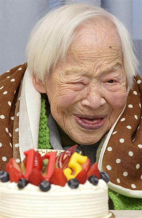 Worlds Oldest Person Misao Okawa Reveals Sushi And Sleep Are The