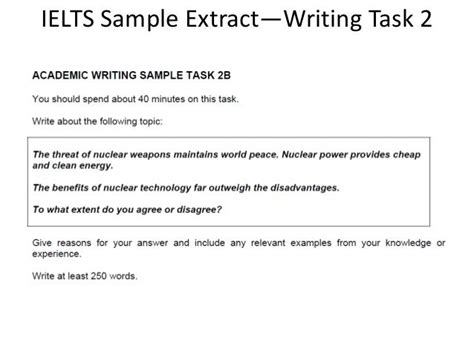 Ielts Writing Task 2 Template Images And Photos Finder