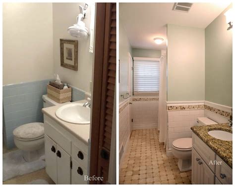 Refacing Bathroom Cabinets Before After Rispa