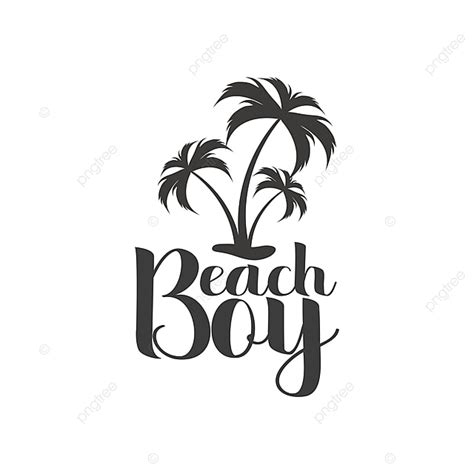 Beach Quote Vector Hd Png Images Beach Boy Quote Lettering Boy Beach