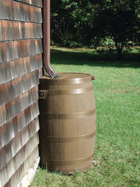 Frugality And Environmentally Friendly 10 Diy Rain Barrel Ideas To