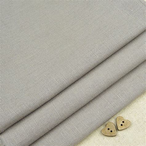 Essex Linen ~ Pewter Grey Billow Fabrics