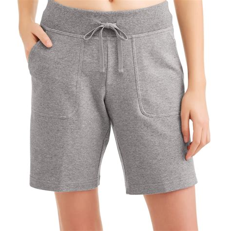 Athletic Works Athletic Works Womens Athleisure French Terry Bermuda