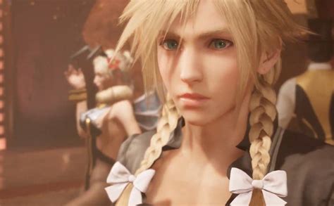 Cross Dressing Cloud And More Showcased In Final Fantasy Vii Remake Trailer
