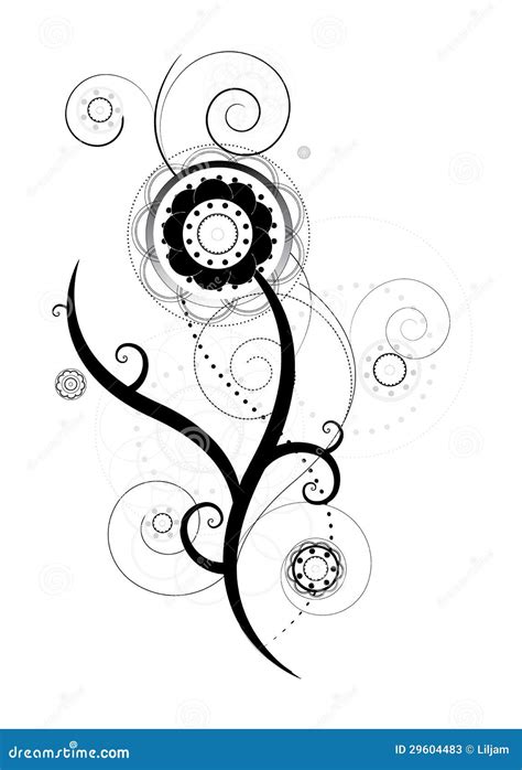 Floral Design Vector Stock Vector Illustration Of Elegant 29604483