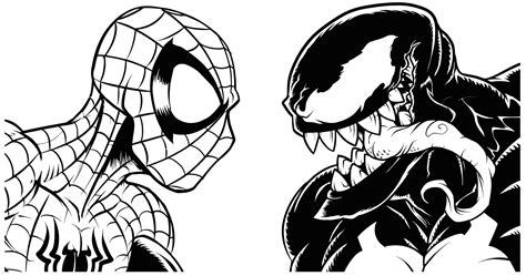 Dibujos De Venom Para Colorear Colorear Com My Xxx Hot Girl