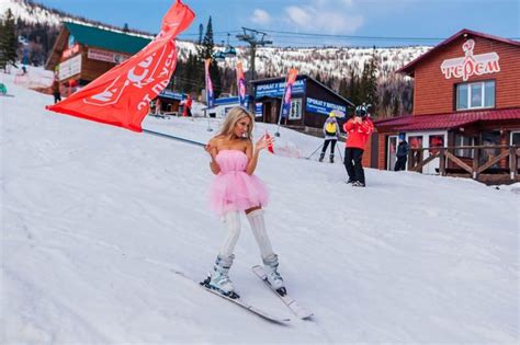 Grelkafest 2019 The Annual Bikini Ski Day In Siberia Design You Trust