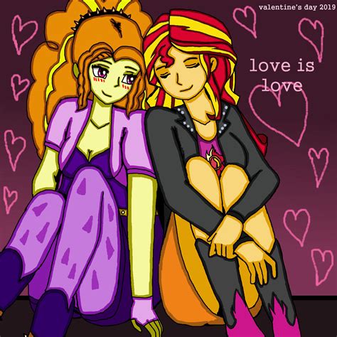 Adagio Dazzle Sunset Shimmer Valentines Day 2019 By