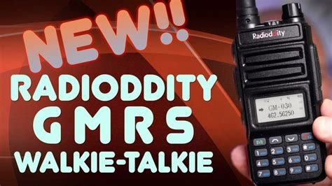 Radioddity Gm 30 Gmrs Walkie Talkie Review New Gmrs Radio On The