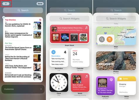 How To Create And Customize Widgets In Ios 15 And Ipados 15 Pcmag