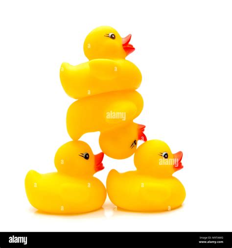 Yellow Rubber Ducks Stock Photo Alamy