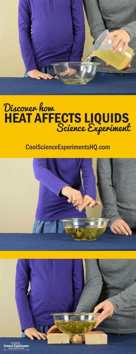 Convection Science Experiment How Heat Moves Through Liquid Easy