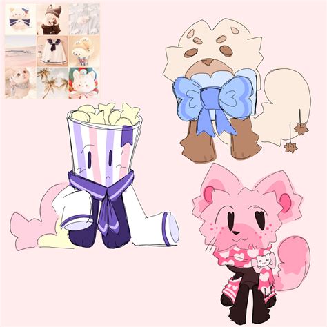 Cute Object Adopt Batch On Toyhouse