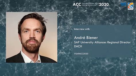 Interview With André Biener From Sap Ua At Sapacc2020 Youtube