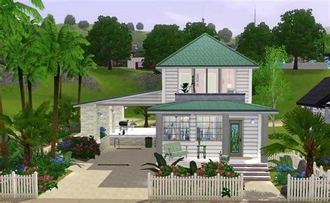 This free sims 3 bedroom set comes with six separate pieces including bed, dresser, wardrobe, end table, shelves and a rather nice rug. Mod The Sims - 'Beachy Styley' 3 bedroom Beach Cottage ...