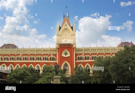 Facade Of A High Court Building Calcutta High Court Kolkata West
