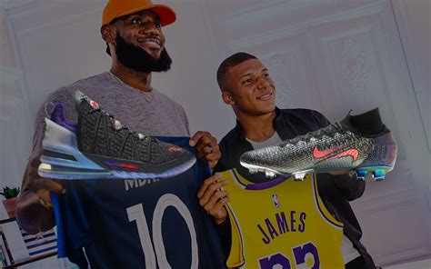 The Collaboration Between Nike Lebron James And Kylian Mbappé