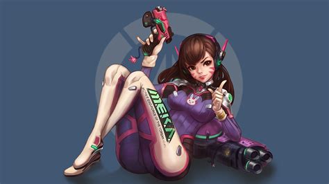 Dva Sexy Gamegirl Overwatch Is A High Definition Desktop Wallpaper From Our Collection Of Free