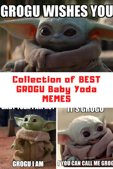 Collection Of The Best Grogu Baby Yoda Memes Guide For Geek Moms