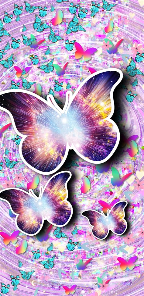 Sparkling Butterfly Sparkle Hd Phone Wallpaper Peakpx