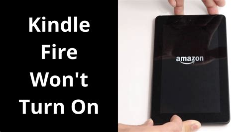 My Kindle Fire Wont Turn On Easy Fix Guide